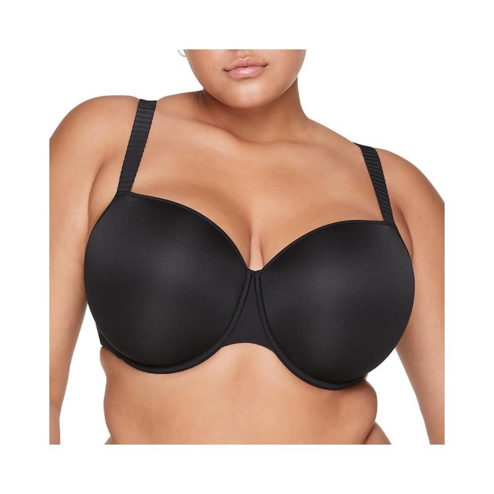 ThirdLove Classic 24/7 T Shirt Black Bra Excellent Condition 38F